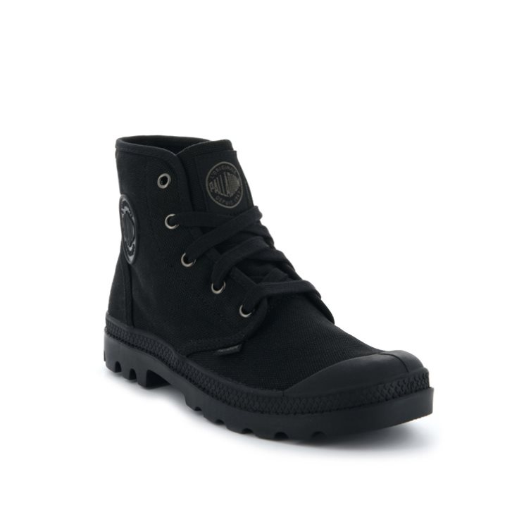 Bottes Palladium Pampa Hi Femme Noir | FR UPR968M